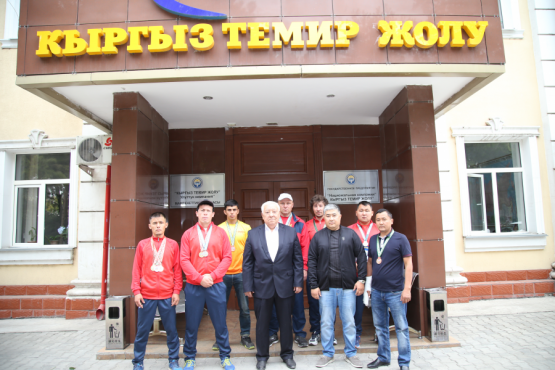 Спортсмены ГП «НК «Кыргыз темир жолу» заняли призовые места на XVIII Международных Иссык-Кульских играх