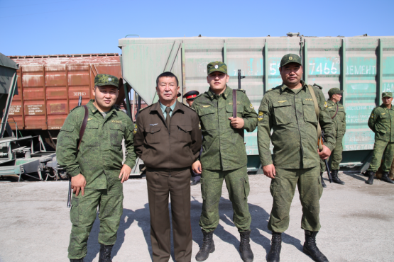 “Кыргыз темир жолу” ишканасынын аймагында тактикалык машыгуулар өткөрүлдү  