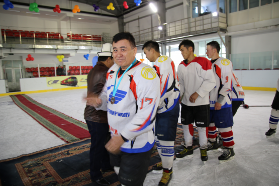  Хоккей боюнча «Кыргыз темир жолу» ишканасынын Кубогу өткөрүлдү