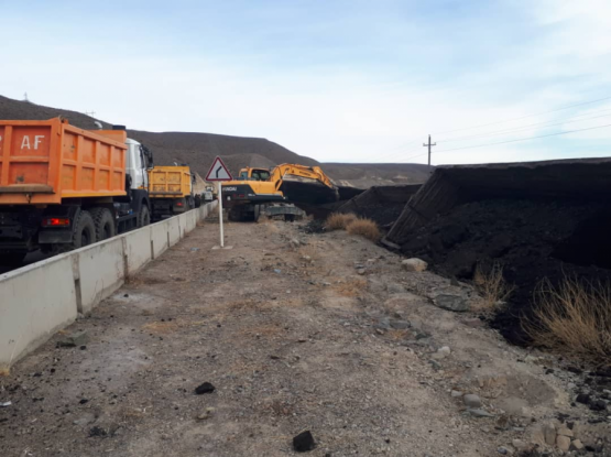 Со стороны ГП “НК “Кыргыз темир жолу” ведутся восстановительные работы на железнодорожном участке Рыбачье-Жель-Арык. 
