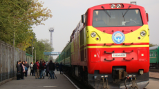 “Бишкек-Рыбачье” каттамы боюнча №608 поезд жүрө баштады